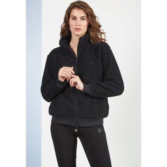 LAURA BIAGIOTTI - GIACCA DONNA "WAFFLE" COD.BOA96828B - NERO