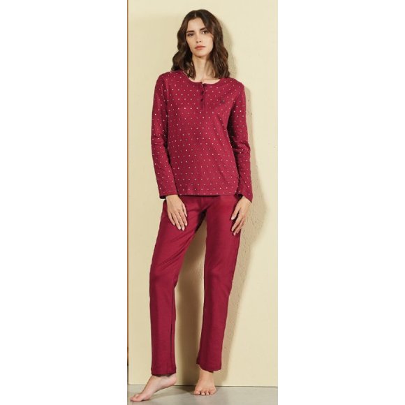 PIGIAMA DONNA SERAFINO 96883 LUNGO