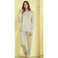 LAURA BIAGIOTTI PIGIAMA DONNA MANICA LUNGA IN VISCOSA ART.96938 - COLORI ASSORTITI 
