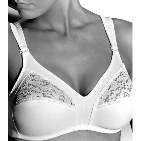 GIOS REGGISENO IN PIZZO ART.985 3/8 - BIANCO 