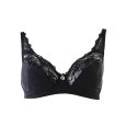 LAURA BIAGIOTTI - REGGISENO COD.990340 CON FERRETTO E PIZZO - NERO
