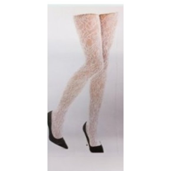 MERI COLLANT DONNA IN PIZZO ART.A5016 - BIANCO 