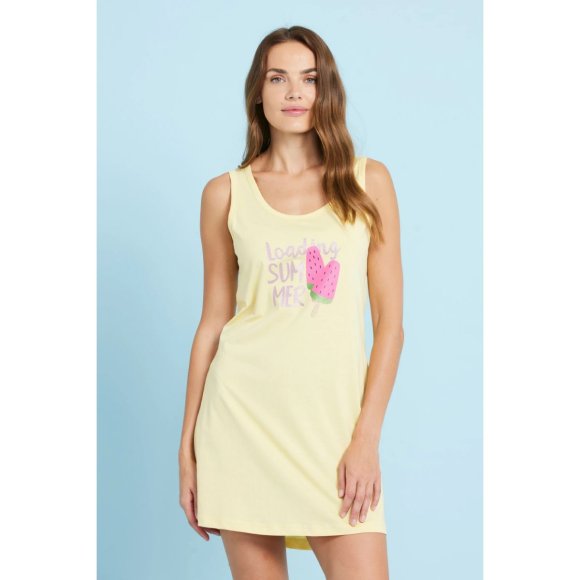 NOIDINOTTE - ABITINO DONNA SPALLA LARGA  COD. LA2778 - GIALLO