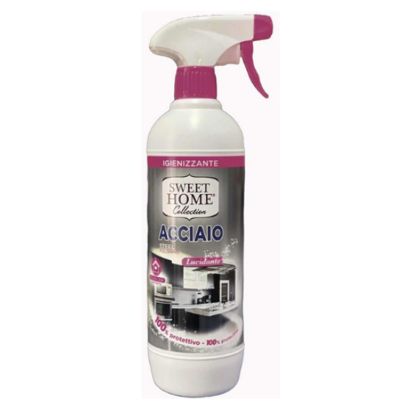 SWEET HOME IGIENIZZANTE LUCIDANTE ACCIAIO TRIGGER 650 ML