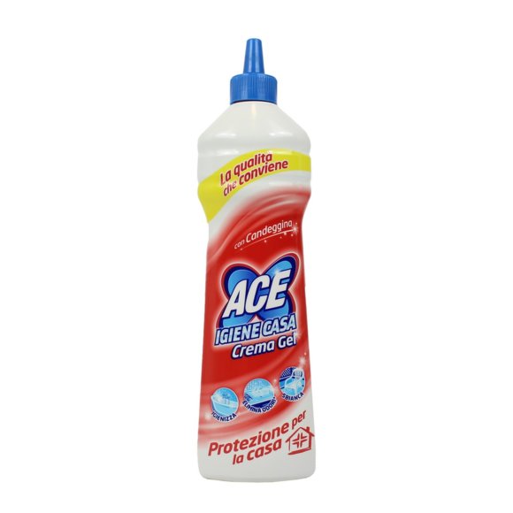 Ace Igiene Casa Crema Gel con Candeggina – Detergente Multiuso 750ml | Protezione per la Casa