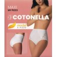 COTONELLA - SLIP DONNA COD.ADC90 CON PIZZO - BIANCO 