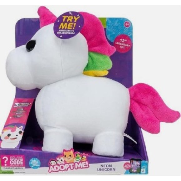 ADOPT ME CUCCIOLI DA AMARE MAGICO UNICORNO CON FUNZIONE LUMINOSA - 30CM ADOPT ME CUCCIOLI DA AMARE MAGICO UNICORNO CON FUNZIONE LUMINOSA - 30CM