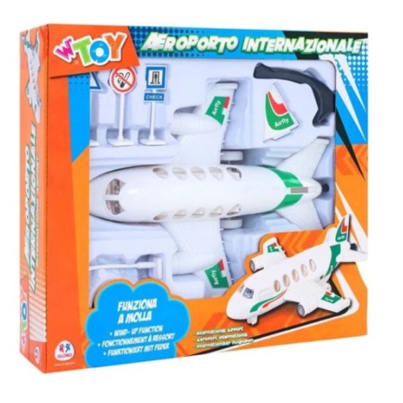 GLOBO AEREO A MOLLA CON ACCESSORI - GIOCATTOLO PER BAMBINI GLOBO AEREO A MOLLA CON ACCESSORI - GIOCATTOLO PER BAMBINI