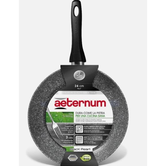 AETERNUM PADELLA BLACK PEARL INDUZIONE - 30CM AETERNUM PADELLA BLACK PEARL INDUZIONE - 30CM