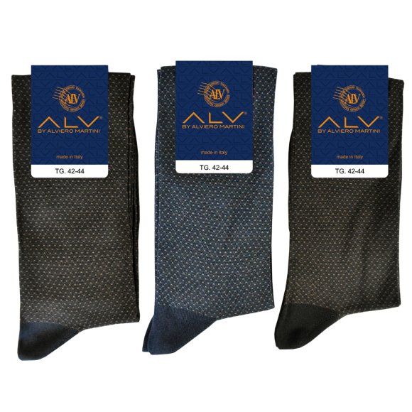 ALVIERO MARTINI - CALZINO MICROPOIS GHEDI COD.ALV4781 - COLORI ASSORTITI
