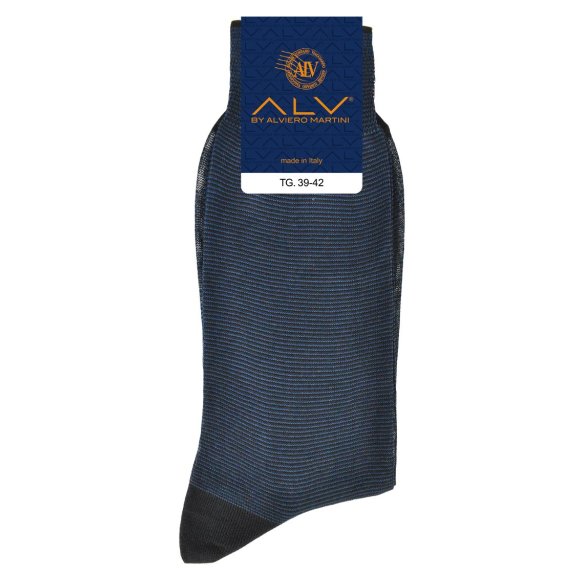 ALVIERO MARTINI - CALZINO MILLERIGHE CORTO COD.ALV9704 - COLORI ASSORTITI