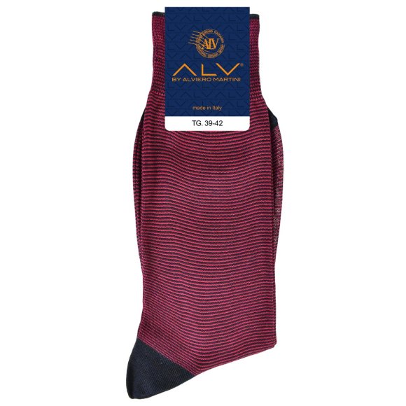 ​​​​​​​ALVIERO MARTINI - CALZINO MILLERIGHE CORTO COD.ALV9704 - COLORI ASSORTITI