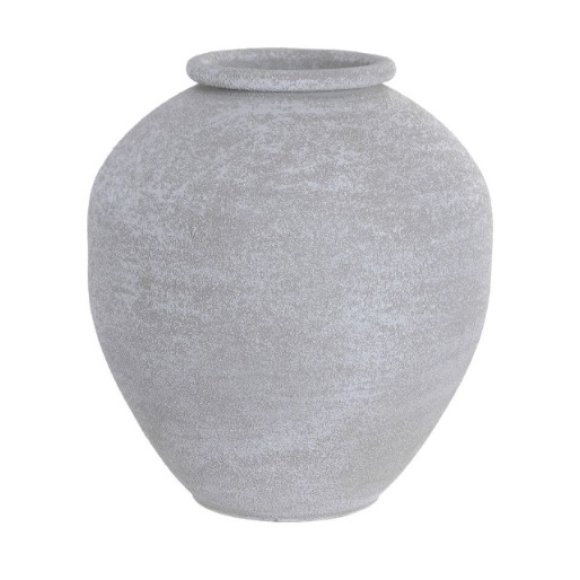 ITEM VASO IN METALLO EFFETO ANTICO 35X35X38 CM ITEM VASO IN METALLO EFFETO ANTICO 35X35X38 CM