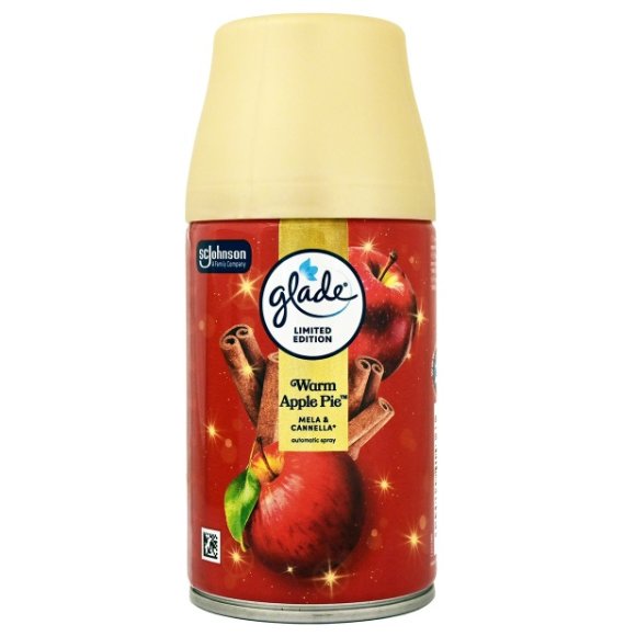 GLADE AUTOMATIC SPRAY RICARICA PER DEODORANTE PER AMBIENTI ALLA TORTA DI MELE 269 ML 