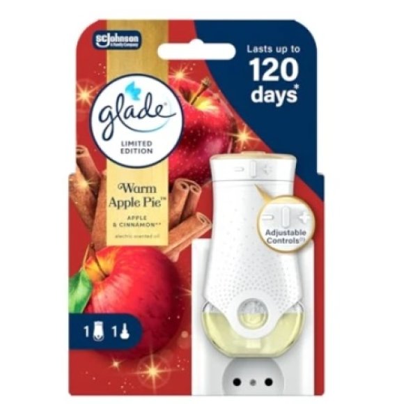 GLADE ELECTRIC OIL BASE+RICARICA ALLA TORTA DI MELE 