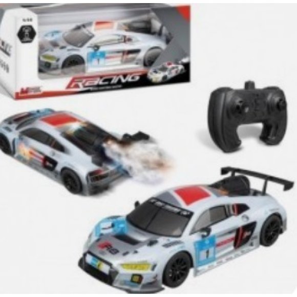 AUDI R8 EFFETTO FUMO RADIOCOM SC. 1:14