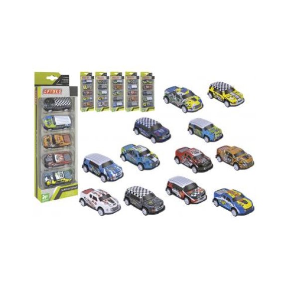 AUTO RETROCARICA METALLO 5PZ