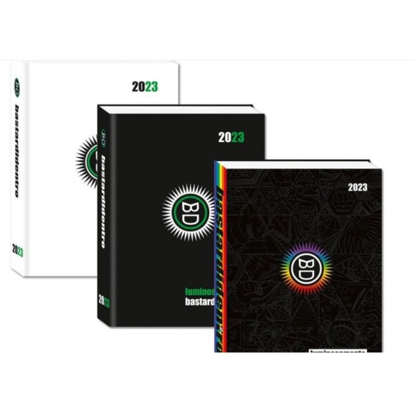  DIARIO STANDARD BASTARDI DENTRO 22-23 LUMINOSAMENTE 16 MESI - 3 COLORI