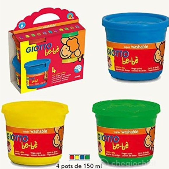 GIOTTO BEBÈ COLORI A DITA 467200