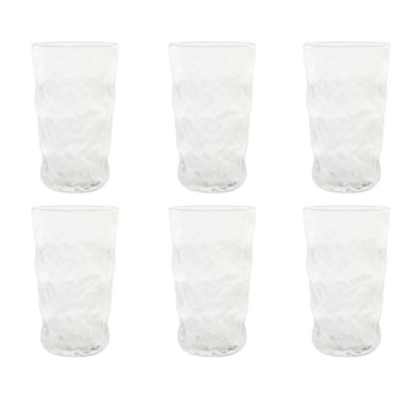 SET 6 BICCHIERI CRISTALLO -  350ML