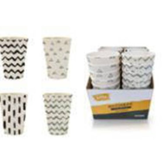 BICCHIERE DYNAMIC CM8,4X10,2 - FANTASIE ASSORTITE