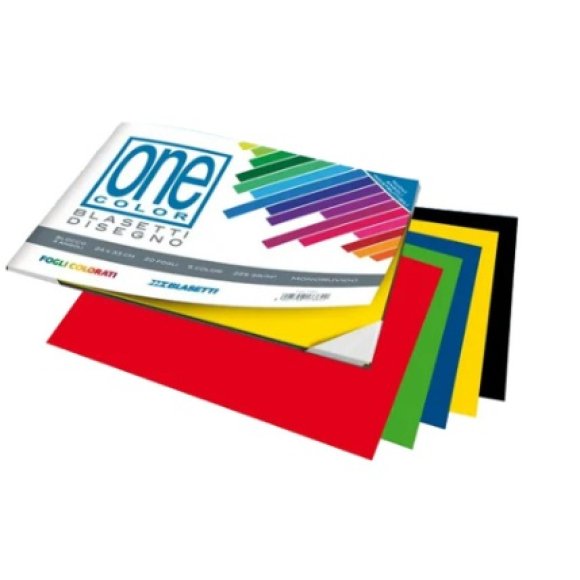 BLOCCO COLORE 20FF MONORUVIDI 24X33