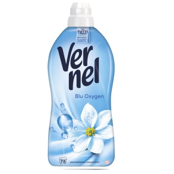 VERNEL AMMORBIDENTE CONCENTRATO BLU OXYGEN 78 LAVAGGI - 1716 ML