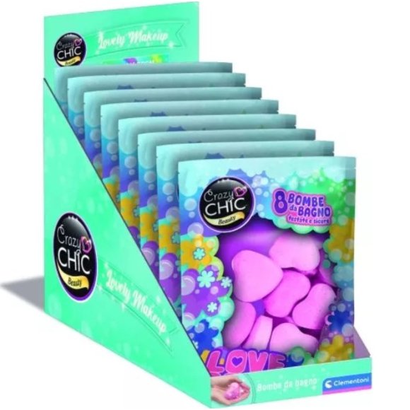 CRAZY CHIC BOMBE DA BAGNO - 8 PEZZI