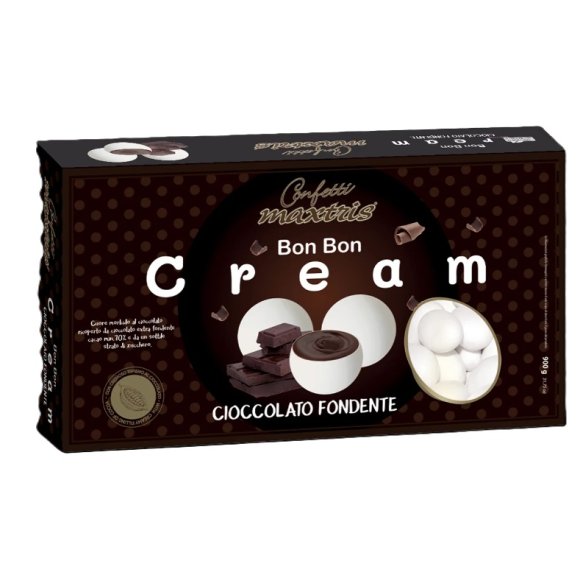 MAXTRIS CONFETTI BON BON CIOCCOLATO FONDENTE BIANCO - 900 GR 