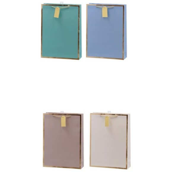 STAR BORSA IN CARTA 33X10XH46 CM - COLORI ASSORTITI