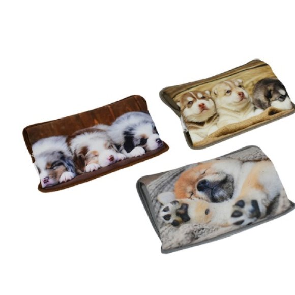 BORSA ACQUA CALDA ELETTRICA CM18X26 CM - FANTASIE ASSORTITE 