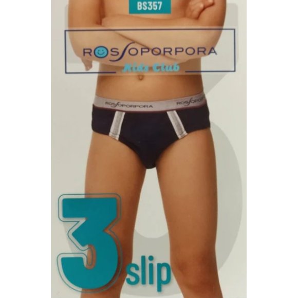 ROSSOPORPORA SLIP BIMBO ART.BS537 - 3 PEZZI
