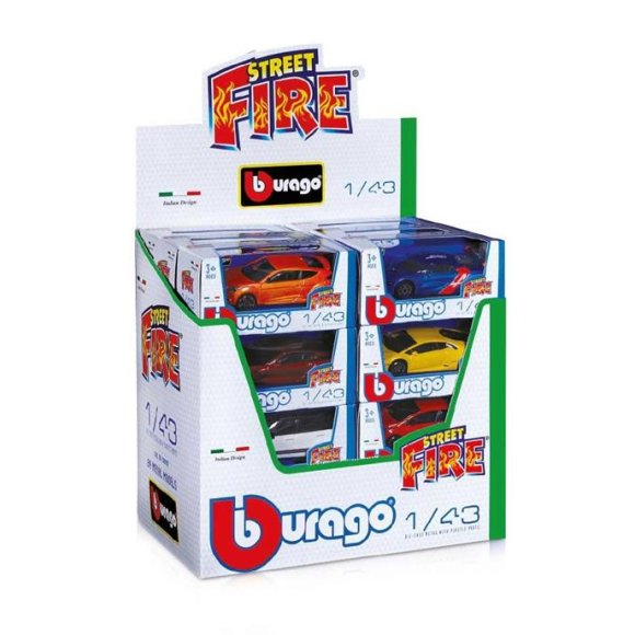 BBURAGO STREET FIRE CLASSIC 1:43