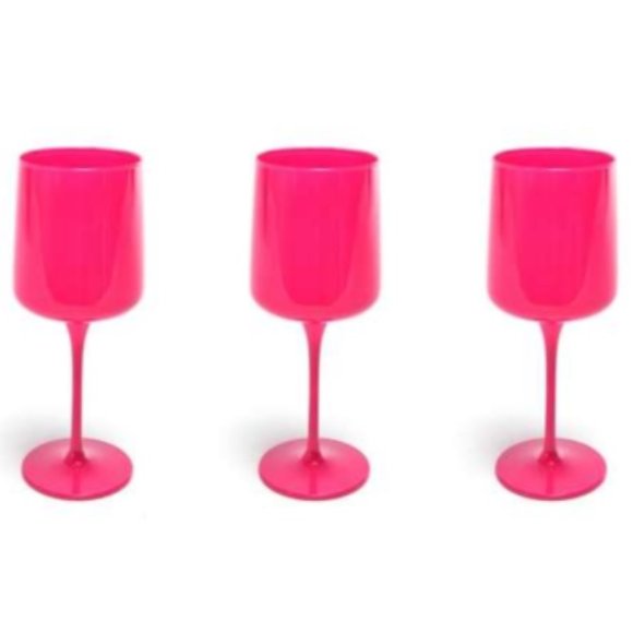 MERCURY CALICI ROSA IN VETRO 320 ML - 3 PEZZI MERCURY CALICI ROSA IN VETRO 320 ML - 3 PEZZI