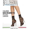 BELLISSIMA - CALZINO DONNA MICRORETE - NERO