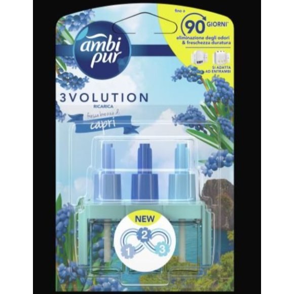 AMBIPUR 3 EVOLUTION RICARICA LENOR CAPRI
