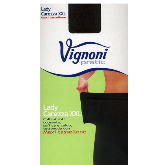 VIGNONI COLLANT DONNA LADY CAREZZA XXL - NERO VIGNONI COLLANT DONNA LADY CAREZZA XXL - NERO