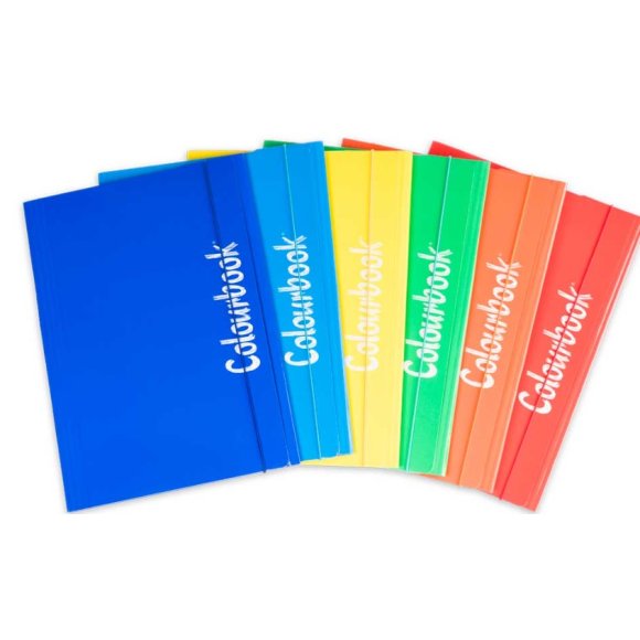 COLOURBOOK CARTELLA A4 CON ELASTICO 18041 COLOURBOOK CARTELLA A4 CON ELASTICO 18041