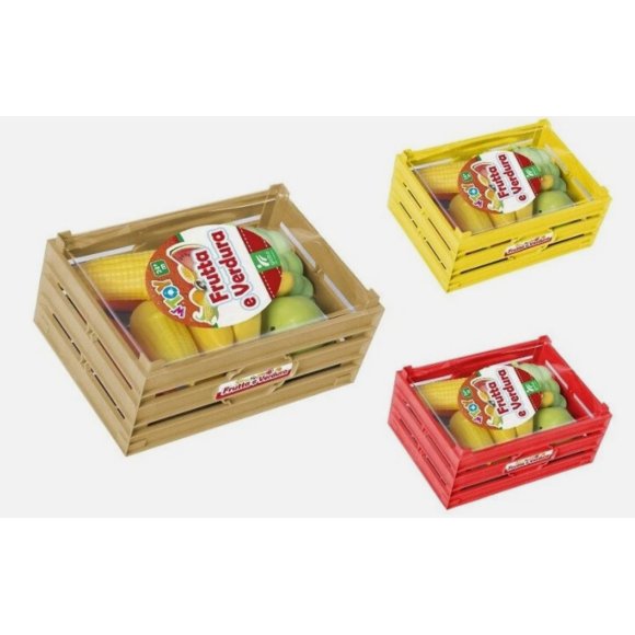GLOBO CASSETTA DELLA FRUTTA E VERDURA 8 PEZZI - COLORI ASSORTITI GLOBO CASSETTA DELLA FRUTTA E VERDURA 8 PEZZI - COLORI ASSORTITI