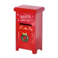 NATALE-DECORAZIONE CASSETTA POSTALE IN FERRO- 18X1