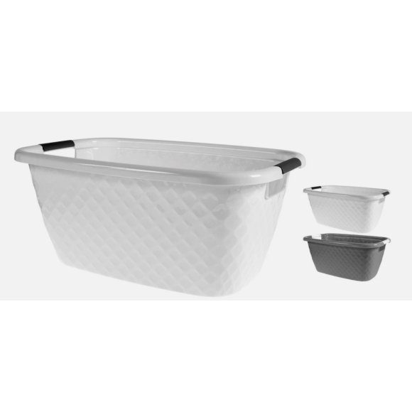 VISCIO CESTA BIANCHERIA CON MANICI "DIAMOND"- COLORI ASSORTITI VISCIO CESTA BIANCHERIA CON MANICI "DIAMOND"- COLORI ASSORTITI