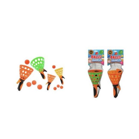 CESTO LANCIAPALLE CON PALLINA - COLORI ASSORTITI 