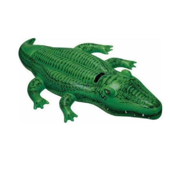 COCCODRILLO GONFIABILE - 168X79CM