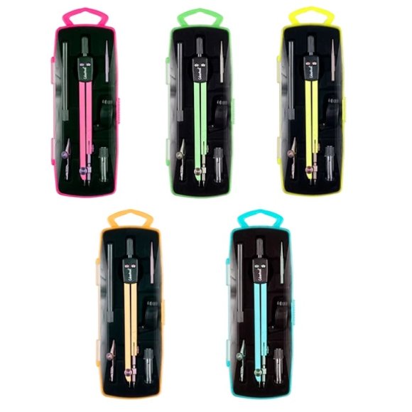 COMPASSO FLUO CON ACCESSORI 00201