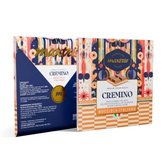 MAXTRIS  TAVOLETTA CREMINO ALLA NOCCIOLA 70GR