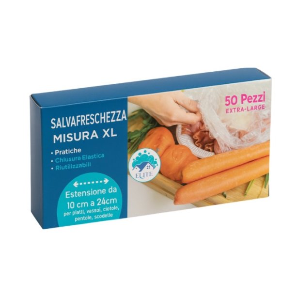 ELITE CUFFIE COPRIVIVANDE XL - 50 PEZZI 