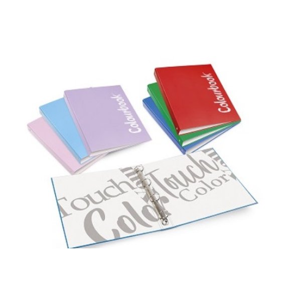 COLOURBOOK CUSTODIE AD ANELLI A4 RIF.18028 - COLORI ASSORTITI COLOURBOOK CUSTODIE AD ANELLI A4 RIF.18028 - COLORI ASSORTITI