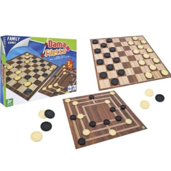 GIOCO DAMA E FILETTO 40327