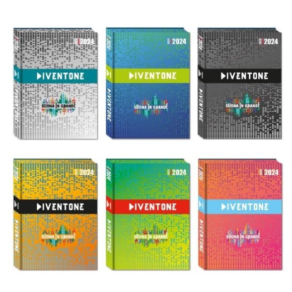 SEVEN DIARIO STANDARD 16M SPECIAL DIVENTONE - COLORI ASSORTITI