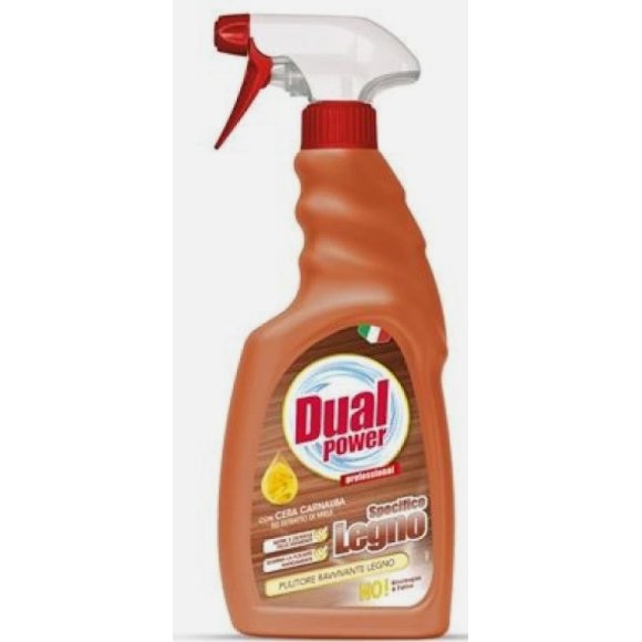 DUAL POWER PULITORE SPRAY PER LEGNO 500ML 